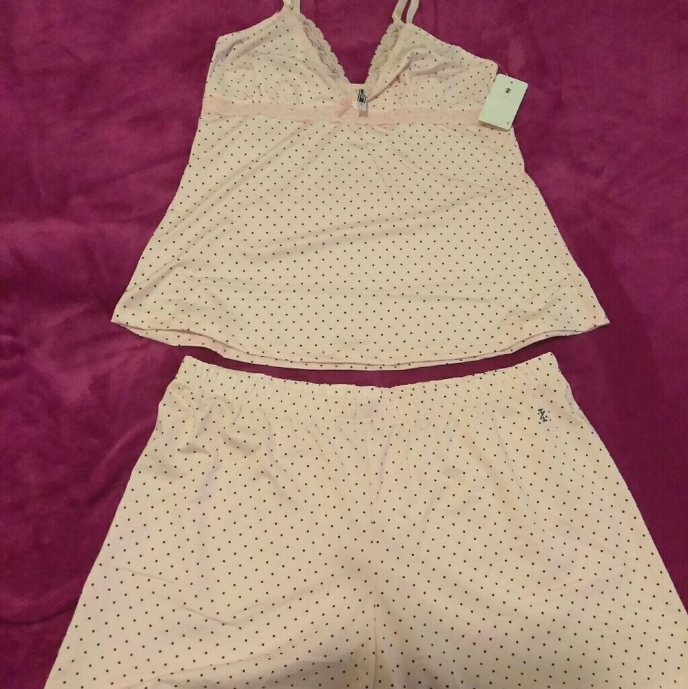 IZOD pink Cami Set NWT